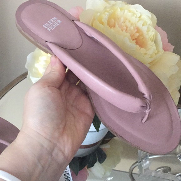 EILEEN FISHER Genuine leather sandals - Picture 2 of 7